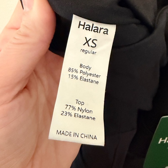 NEW HALARA Breezeful™ Wide Leg Resort Slip Black Women's Jumpsuit Sz XS - Picture 11 of 14